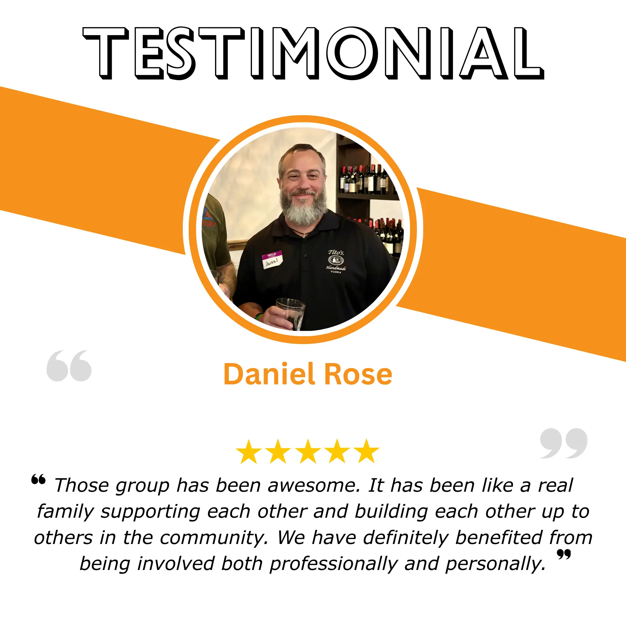 Daniel Rose Testimonial